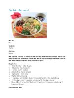 Tài liệu Gỏi thập cẩm rau củ doc
