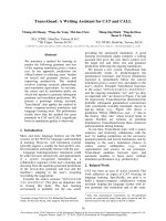 Tài liệu Báo cáo khoa học: 