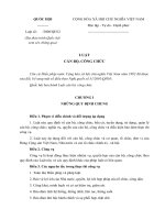 Tài liệu dt Luat can bo cong chuc-20-10-2008 ppt