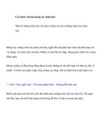 Tài liệu Các bước cho bộ móng tay hoàn hảo doc