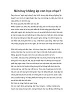 Tài liệu Nên hay không ép con học nhạc? pptx