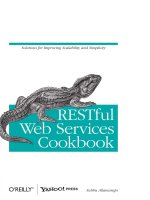 Tài liệu RESTful Web Services Cookbook ppt