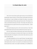 Tài liệu Lá lành đùm lá rách ppt