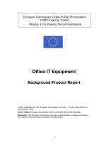 Tài liệu Office IT Equipment Background Product Report docx