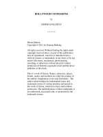 Tài liệu HOLLYWOOD CONFESSIONS by GEMMA HALLIDAY pptx