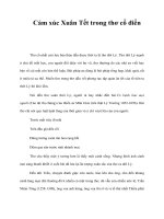 Tài liệu Cảm xúc Xuân Tết trong thơ cổ điển pptx