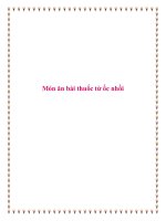 Tài liệu Món ăn bài thuốc từ ốc nhồi. ppt