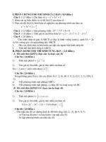 Tài liệu Đề Thi Thử Tốt Nghiệp Toán 2013 - Phần 2 - Đề 28 docx