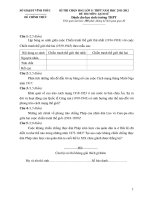 Tài liệu Đề thi học sinh giỏi lớp 11 THPT tỉnh Vĩnh Phúc năm học 2011 - 2012 môn Sử potx