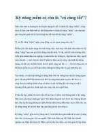 Tài liệu Kỹ năng mềm có còn là 