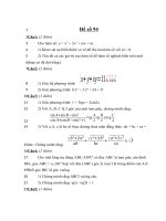 Tài liệu Đề thi thử đại học môn toán năm 2013 - THPT Lý Thường Kiệt - Hải Phòng - Đề số 94 pptx