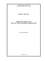 khảo sát mạng lan với các phần mở rộng không dây