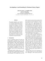 Tài liệu Báo cáo khoa học: 