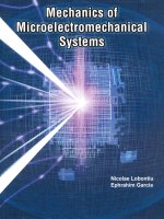Tài liệu Mechanics of Microelectromechanical Systems pdf