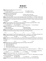 Tài liệu Môn vật ký đề ôn số 1 pot