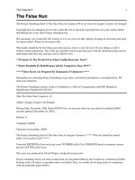 Tài liệu The False Nun, Casanova, v9 docx