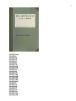 Tài liệu The Chronicles of a Gay Gordon ppt