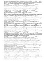 Tài liệu Đề Thi Thử Đại Học Hóa 2013 - Phần 7 - Đề 30 docx