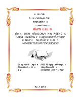 Chuyển gen vào cây bông