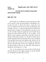 nguồn gốc, bản chất của lợi nhuận và vai trò của lợi nhuận trong nền kinh tế thị trường