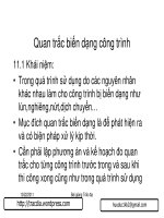 Tài liệu Cơ sở địa trắc công trình - Chương 4 docx