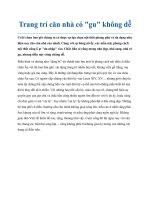 Tài liệu Trang trí căn nhà có 