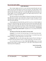 kế toán bán hàng và xác định kết quả kinh doanh tại công ty cổ phần tm và xây lắp an phú