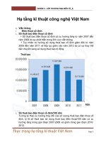 Hạ tầng kĩ thuật công nghệ việt nam