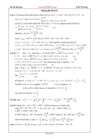 Tài liệu hướng dẫn giải đề toán ôn thi đại học từ 21 đến 30 pdf