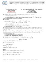 Tài liệu Đề toán tuyển sinh lớp 10 của các tỉnh Đề 30 potx