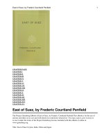 Tài liệu East of Suez Ceylon, India, China and Japan pptx