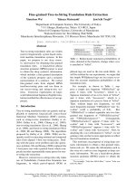 Tài liệu Báo cáo khoa học: 