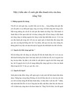 Tài liệu Một ý kiến nhỏ về cách ghi dấu thanh trên văn bản tiếng Việt doc