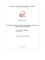 Quy hoạch mạng vô tuyến sử dụng công nghệ LTE của NOKIA SIMENS NETWORKS