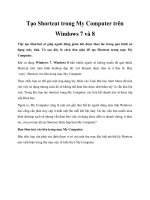 Tài liệu Tạo Shortcut trong My Computer trên Windows 7 và 8 doc