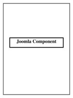 Tài liệu Joomla Component potx