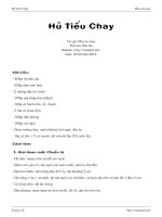 Tài liệu Hủ Tiếu Chay doc