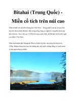 Tài liệu Bitahai (Trung Quốc) Miền cổ tích trên núi cao pdf