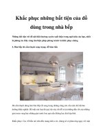Tài liệu Khắc phục những bất tiện của đồ dùng trong nhà bếp docx