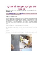 Tài liệu Tự làm đồ trang trí cực yêu cho mùa hè potx