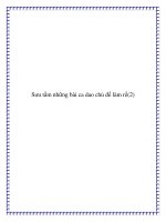 Tài liệu Sưu tầm những bài ca dao chủ đề làm rể docx