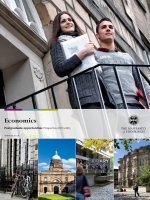 Tài liệu Economics Postgraduate opportunities Prospectus 2013 entry pptx