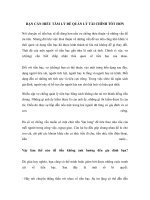 Tài liệu BẠN CẦN HIỂU TÂM LÝ ĐỂ QUẢN LÝ TÀI CHÍNH TỐT HƠN pdf