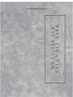 Tài liệu The Deaths of Hintsa docx