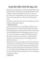 Tài liệu 8 sai lầm điển hình khi dạy con potx