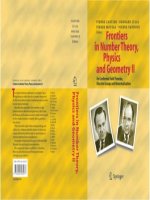 Tài liệu Frontiers in Number Theory, Physics, and Geometry II docx