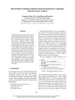 Tài liệu Báo cáo khoa học: 