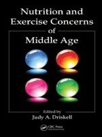 Tài liệu Nutrition and Exercise Concerns of Middle Age ppt