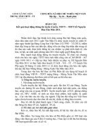 Tài liệu bao cao cong tac tet VHXH 2011 pot