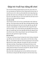 Tài liệu Giúp trẻ 4 tuổi học bằng đồ chơi doc